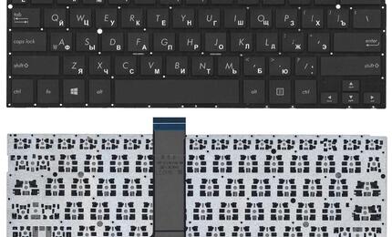 Клавиатура для ноутбука Asus (TP300) Black, (No Frame) RU