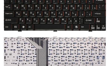 Клавиатура для ноутбука Fujitsu LifeBook (P5020, P5020D, P5010, P5010D) Black, RU