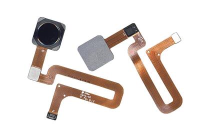 Шлейф со сканером отпечатка пальца для Xiaomi Mi 4S черный