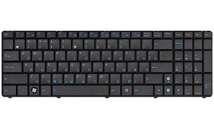 Клавиатура для ноутбука Asus N50, N51, N61, F90, N90, UL50, K52, A53, K53, U50 Black, RU - фото 2