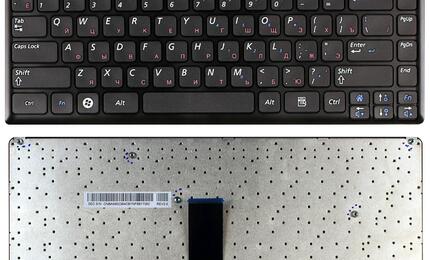 Клавиатура для ноутбука Samsung (X460) Black, (Black Frame), RU