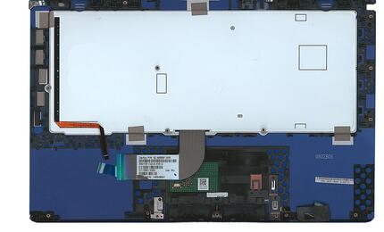 Клавиатура для ноутбука Sony Vaio (VPC-SB) Black, (Blue TopCase), RU (for fingerprint reader) - фото 2