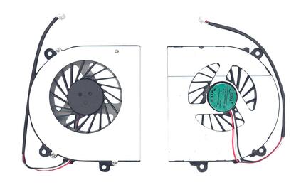 Вентилятор для ноутбука Clevo W150, W350, W370, MSI Q2556, DNS 0164088, 0164800, DNS GAMER, iRu Patriot 702, Hasee K590S, K750S, Gigabyte Q2556N VER-1, 5V 0.4A 3-pin ADDA