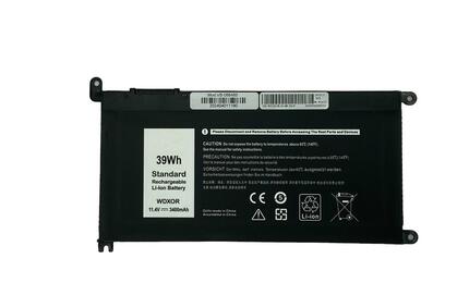 Аккумуляторная батарея для ноутбука Dell WDXOR Inspiron 15-5000 11.4V Black 3400mAh OEM Аккумуляторная батарея для ноутбука Dell WDXOR Inspiron 15-5000 11.4V Black 3400mAh OEM