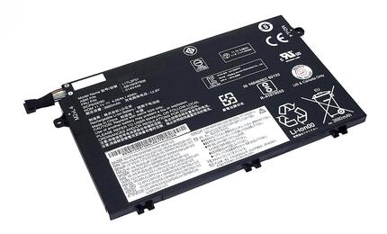 Аккумуляторная батарея для ноутбука Lenovo L17M3P52 ThinkPad E580 11.1V Black 4120mAh OEM