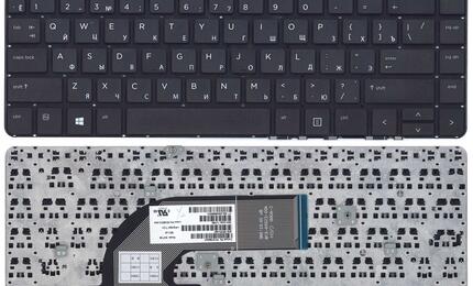 Клавиатура для ноутбука HP ProBook (430 G2) Black, (No Frame) RU