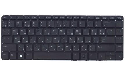Клавиатура для ноутбука HP ProBook (430 G2) Black, (No Frame) RU - фото 2