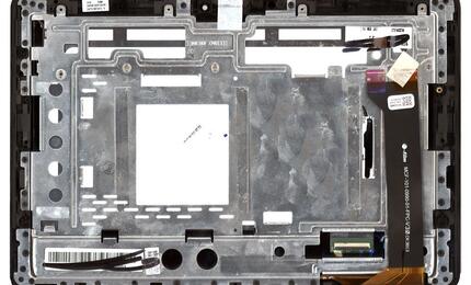Матрица с тачскрином (модуль) для ноутбука Asus MeMO Pad 10 ME102A черный с рамкой. Cняты с планшетов