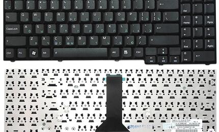 Клавиатура для ноутбука Asus (F7KR, F7L, F7Se, F7SR, F7Z) Black, RU