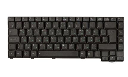 Клавиатура для ноутбука Asus (F3, X53) Black, RU - фото 2