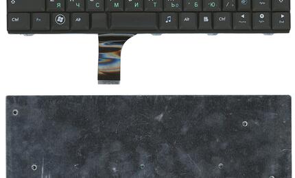 Клавиатура для ноутбука Asus EEE PC Limited Edition (1005HA 1008HA 1001HA) Black, RU (вертикальный энтер)