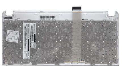 Клавиатура для ноутбука Asus EEE PC 1011, 1015, 1016, 1018, 1025, X101 White, (White Frame) RU - фото 3