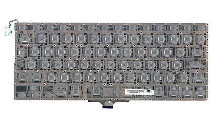 Клавиатура для ноутбука Apple MacBook Air A1304, A1237 с подсветкой (Light) Black, (No Frame), RU (горизонтальный энтер) - фото 3
