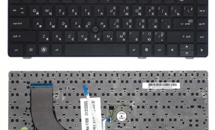 Клавиатура для ноутбука HP ProBook (6360B, 6360T) с указателем (Point Stick) Black, RU