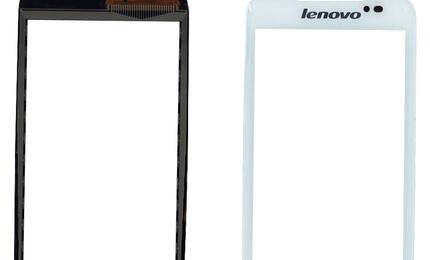 Тачскрин (Сенсорное стекло) для смартфона Lenovo A390 белый