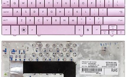 Клавиатура для ноутбука HP Compaq (Mini 110) Pink, RU