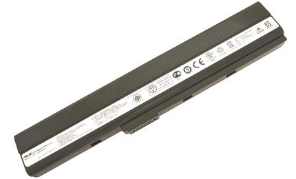Аккумуляторная батарея для ноутбука Asus A42-K52 10.8V Black 4400mAh Orig Аккумуляторная батарея для ноутбука Asus A42-K52 10.8V Black 4400mAh Orig - фото 2