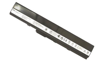 Аккумуляторная батарея для ноутбука Asus A42-K52 10.8V Black 4400mAh Orig Аккумуляторная батарея для ноутбука Asus A42-K52 10.8V Black 4400mAh Orig - фото 5