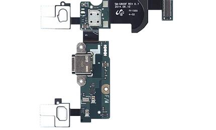 Шлейф разъема питания для смартфона Samsung Galaxy S5 mini SM-G800