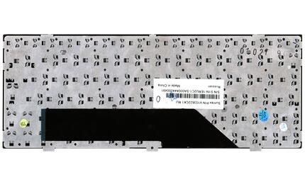 Клавиатура для ноутбука MSI (U160, U135) Black, (Bronze Frame), RU - фото 3