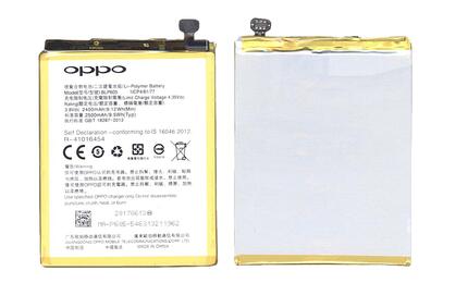 Аккумуляторная батарея для смартфона Oppo BLP605 A33 3.8V Black 2400mAh 9.12Wh