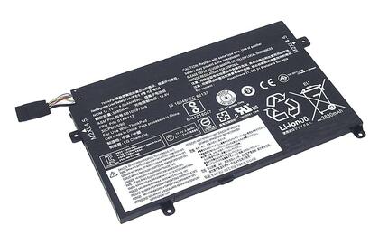 Аккумуляторная батарея для ноутбука Lenovo 01AV411 E470, E475 11.1V Black 3880mAh Аккумуляторная батарея для ноутбука Lenovo 01AV411 E470, E475 11.1V Black 3880mAh