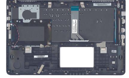 Клавиатура для ноутбука Asus (K501L) Black, (Gray TopCase), RU - фото 3