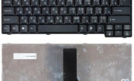 Клавиатура для ноутбука Acer TravelMate 200, 210, 220, 230, 240, 250, 260, 520, 730, 740 Black, RU