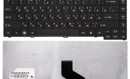 Клавиатура для ноутбука Acer TravelMate 4750, 4750ZG, 4750G, 4750Z Black, RU