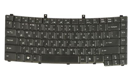 Клавиатура для ноутбука Acer Ferrari (5000) TravelMate (8200, 8210) Black, RU - фото 2