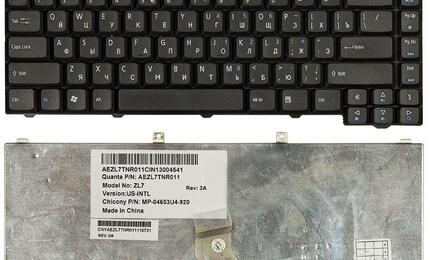 Клавиатура для ноутбука Acer Aspire (1400) Black, RU