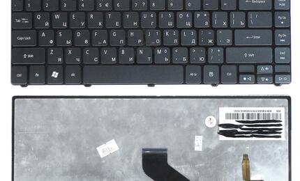 Клавиатура для ноутбука Acer Aspire 3410, 3810, 3820, 4230, 4240, 4250, 4410, 4530, 4540, 4551, 4553, 4560, 4625, 4736, 4740, 4741, 4810, 4820 серии, eMachines D440, D442, D528, D640, D730, Packard Bell EasyNote NM85, NM87 серии.