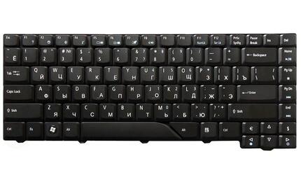 Клавиатура для ноутбука Acer Aspire 4710, 4520, 5315, 5520, 5710, 5710G, 5710Z, 5710ZG, 5720, 5920 Black RU - фото 2