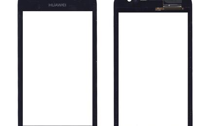 Тачскрин (Сенсорное стекло) для смартфона Huawei Ascend G330 черный