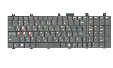 Клавиатура для ноутбука MSI (ER710, EX600, EX610, EX620, EX623, EX630, EX700 ) Black, RU Game Edition - фото 2