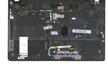 Клавиатура для ноутбука Samsung (NP300E5C) Black, (Black TopCase), RU - фото 2