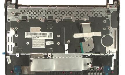 Клавиатура для ноутбука Samsung (N350) Black, (Black TopCase), RU - фото 2