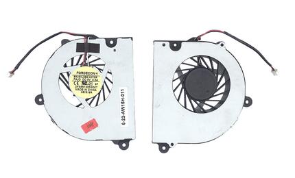 Вентилятор для ноутбука Clevo B4100, B5100 5V 0.5A 3-pin Forcecon