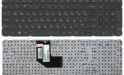 Клавиатура для ноутбука HP Pavilion (G6-2000) Black, (No Frame) RU