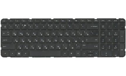 Клавиатура для ноутбука HP Pavilion (G6-2000) Black, (No Frame) RU - фото 2