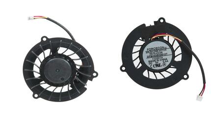 Вентилятор для ноутбука MSI MS-163, EX600, EX610, EX700, GX400, GX610, VR200, VR201, VR600, VR601, VX600, EX200, LG E500, 5V 0.4A 3-pin Forcecon