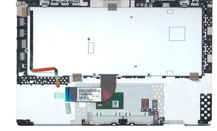 Клавиатура для ноутбука Sony Vaio (VPC-SB) Black, (Silver TopCase), RU (for fingerprint reader) - фото 3