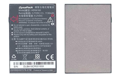 Аккумуляторная батарея для смартфона HTC HERA160 P4350, Dopod C800/C858 3.7V Black 1130mAh 4.2Wh