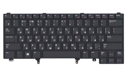 Клавиатура для ноутбука Dell Latitude (E6320) с подсветкой (Light), Black, RU - фото 2