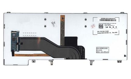 Клавиатура для ноутбука Dell Latitude (E6320) с подсветкой (Light), Black, RU - фото 3