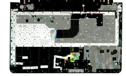 Клавиатура для ноутбука Samsung (RC520) Black, (Black TopCase), RU - фото 2