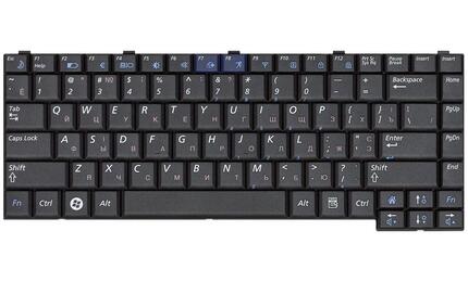 Клавиатура для ноутбука Samsung (R510, R560, R60, R70, P510, P560) Black, RU - фото 2