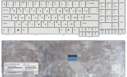 Клавиатура для ноутбука Acer Aspire (7000, 9300, 9400) White RU