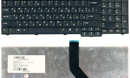 Клавиатура для ноутбука Acer Aspire 8920, 8930, 8920G, 8930G, 6930, 6930G, 7730z Black RU