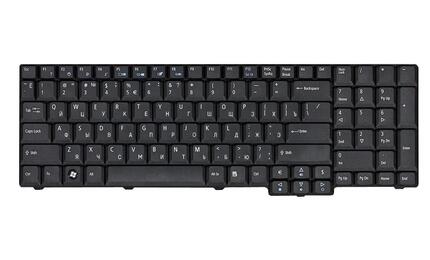 Клавиатура для ноутбука Acer Aspire (9800) Black RU/EN - фото 2